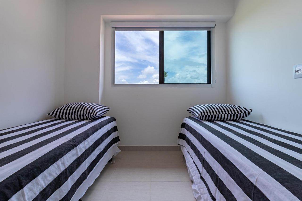 Cupe Beach Lving Apt Frente Piscina 3 Quartos Pôrto das Galinhas Exteriér fotografie